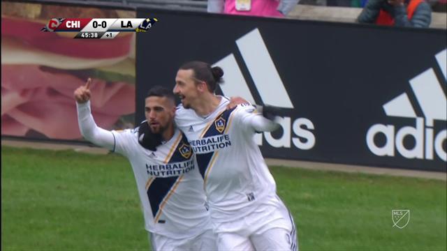 Ibra a encore frappé pour offrir la victoire à L.A. : Son but en vidéo