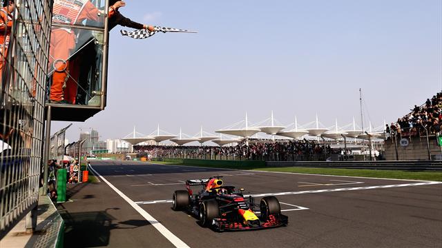 Ricciardo gana el GP de China de F1