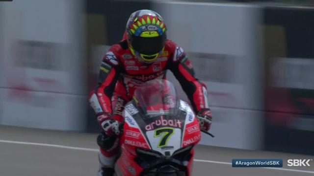 Davies schlägt Rea im zweiten Rennen: Die letzte Runde von Aragón Davies schlägt Rea im zweiten Rennen: Die letzte Runde von Aragón
