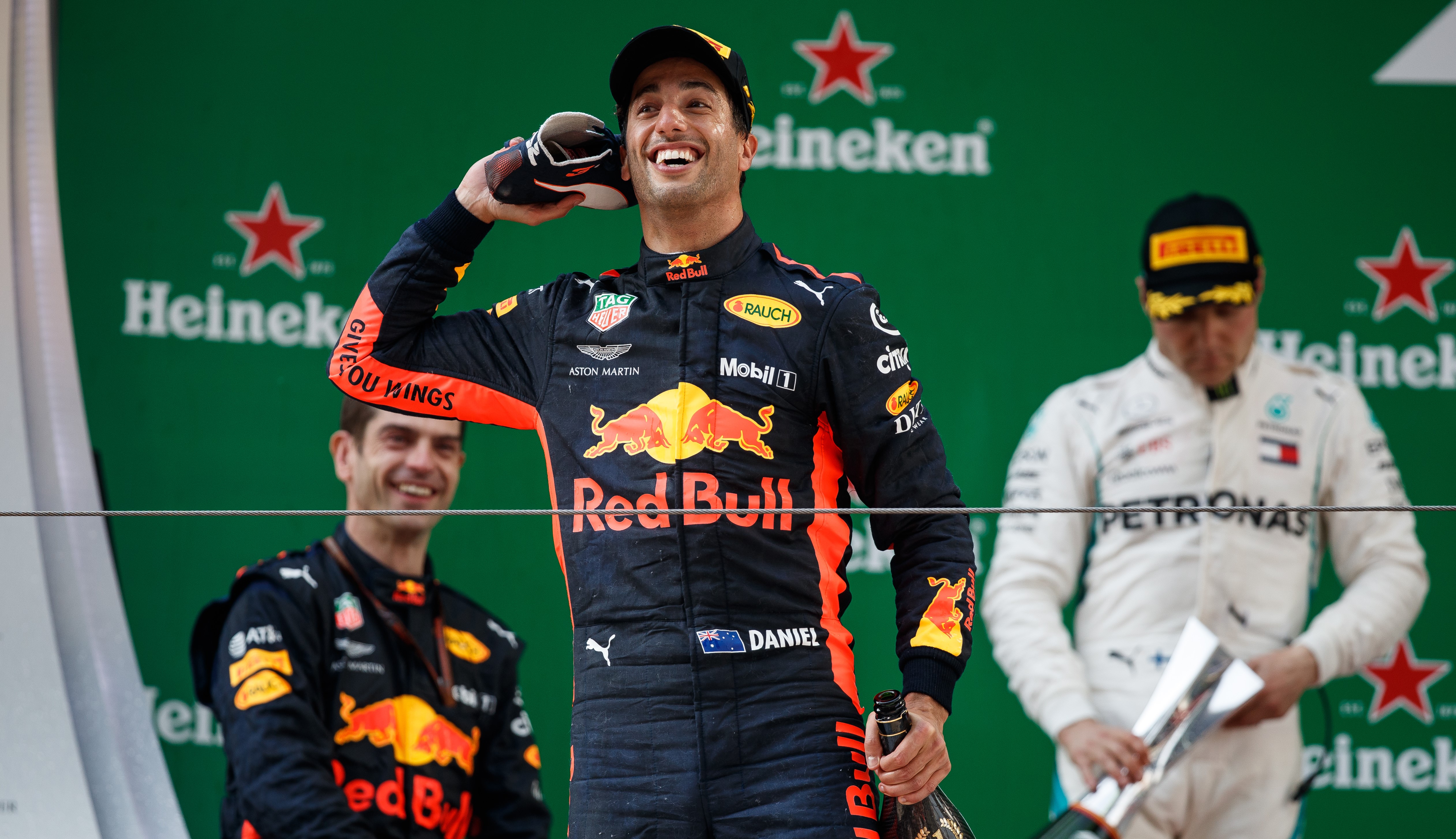 Daniel Ricciardo (Red Bull) au Grand Prix de Chine 2018