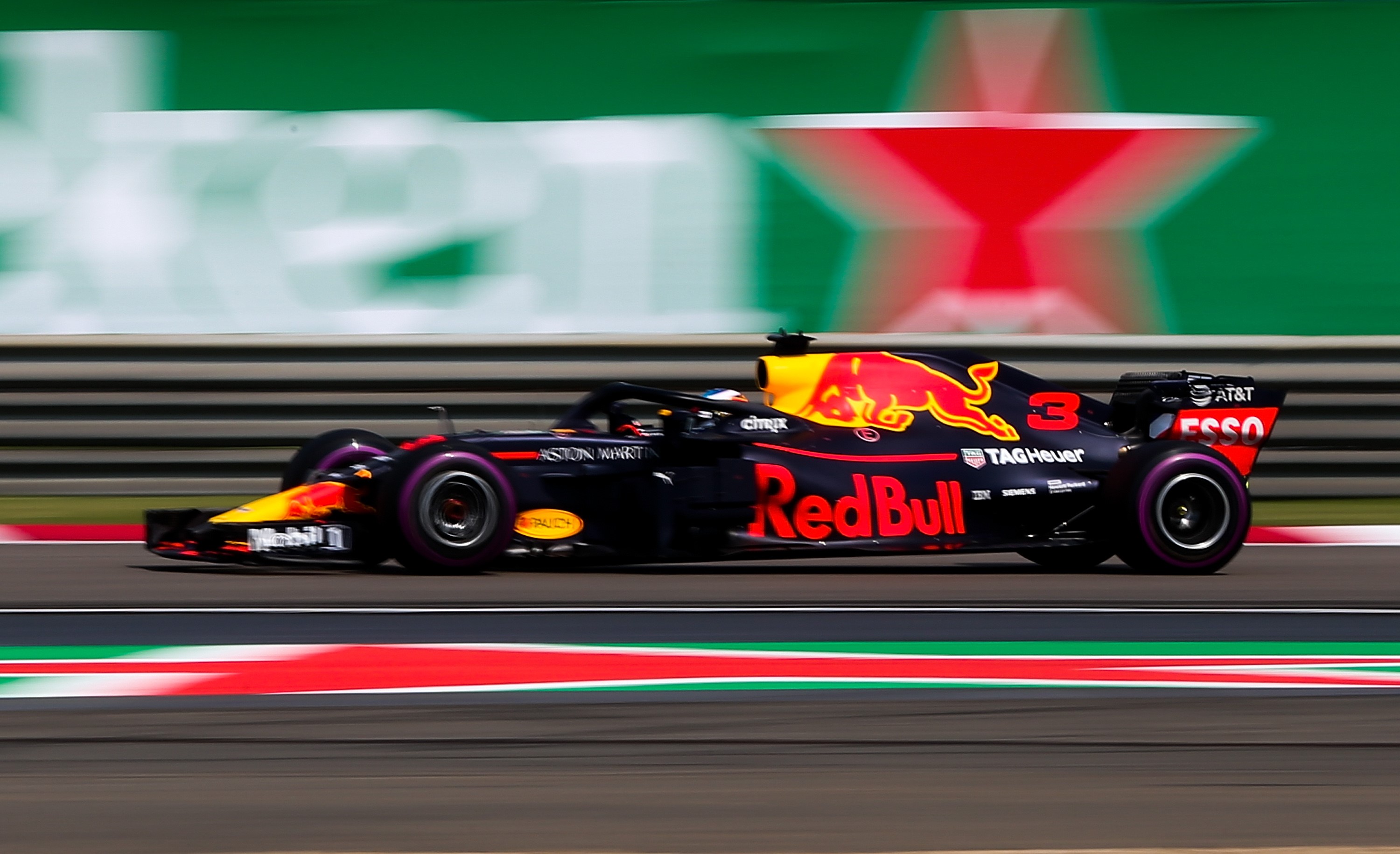 Daniel Ricciardo (Red Bull) au Grand Prix de Chine 2018