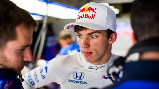 Gasly : "C'est dommage de s'accrocher avec son coéquipier"
