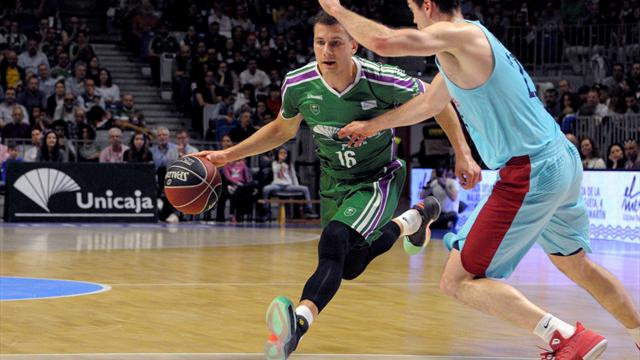 Liga ACB, Unicaja-Barcelona: Nadar para morir en la orilla (80-78)