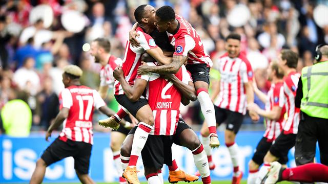 Le PSV écrase l'Ajax et remporte son 24e titre de champion