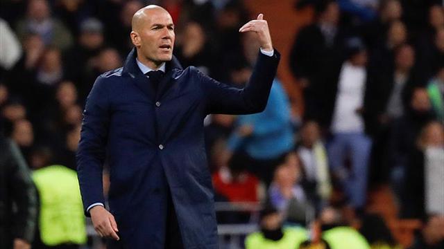 Zidane introduce seis cambios en La Rosaleda