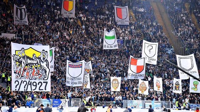 Aficionados del Lazio entonan cánticos antisemitas poco antes del derbi