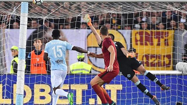 Lazio y Roma firman tablas (0-0) y mantienen viva su pelea por la zona "Champions"