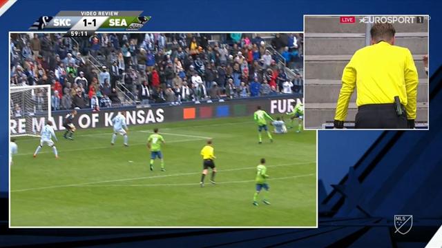 MLS: El árbitro concede un penalti y lo anula con ayuda del VAR MLS: El árbitro concede un penalti y lo anula con ayuda del VAR