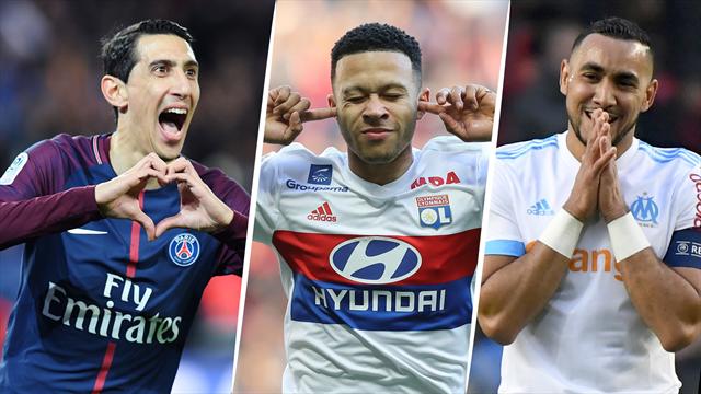 Di Maria, Depay, Payet… Votez pour le meilleur joueur de la 33e journée de Ligue 1