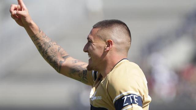 El chileno Nicolás Castillo le devolvió a Pumas la alegría por jugar y ganar
