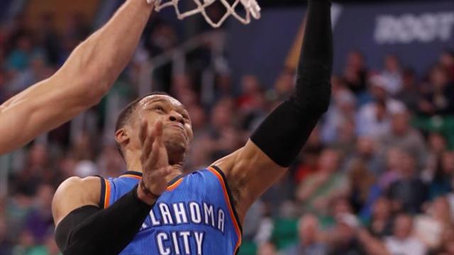 116-108. George y Westbrook imponen su poder ofensivo y los Thunder toman ventaja
