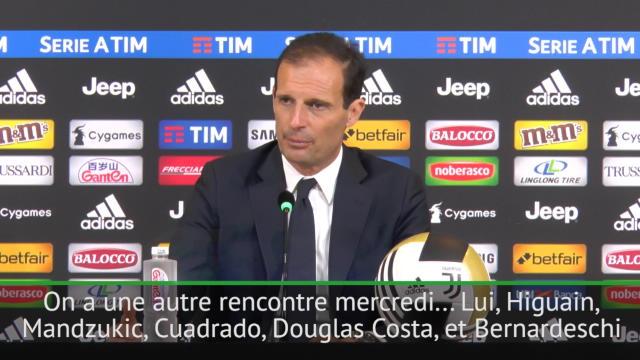 32e j. - Allegri : "On a besoin de ces joueurs techniques pour gagner des matches" 32e j. - Allegri : "On a besoin de ces joueurs techniques pour gagner des matches"
