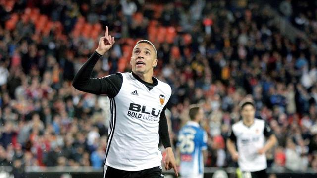 El valencianista Rodrigo, mejor jugador de marzo para LaLiga