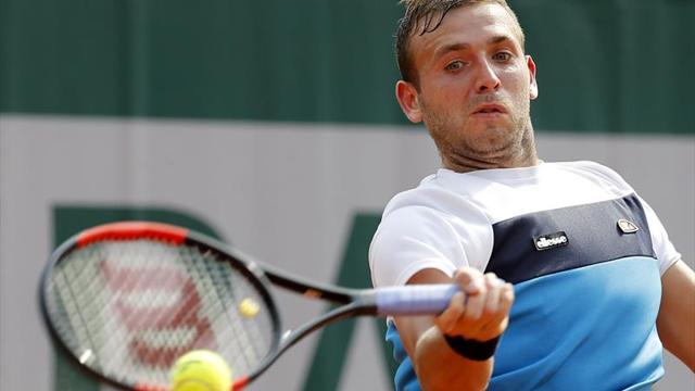 Evans, suspendido por drogas, volverá a competir en el challenger de Glasgow
