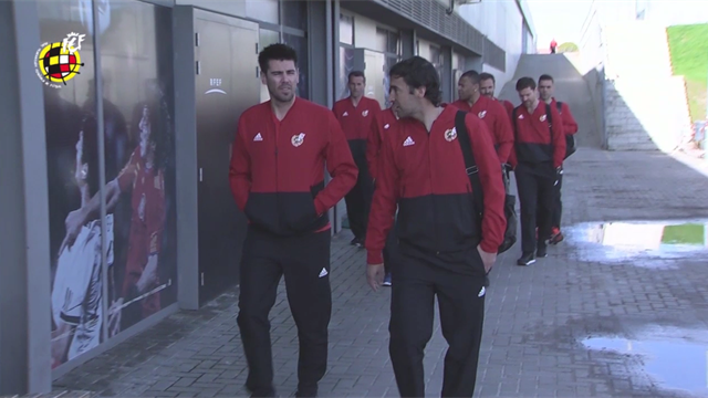Raúl, Xabi Alonso, Valdés… primer día del curso de entrenadores Raúl, Xabi Alonso, Valdés… primer día del curso de entrenadores