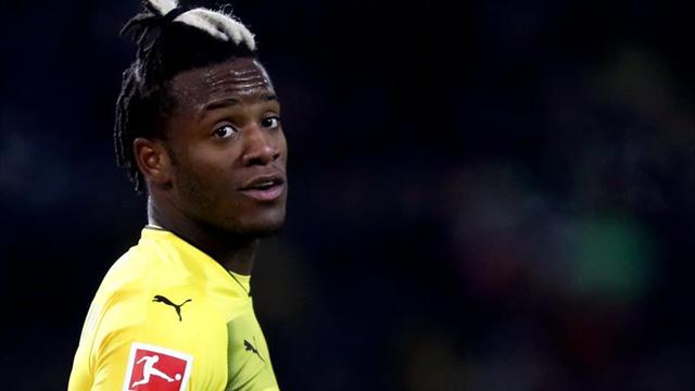 El belga Batshuayi (Dortmund) se pierde el resto de la temporada