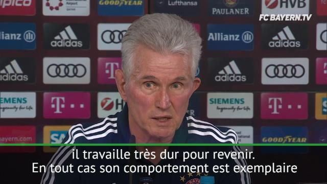Bayern - Heynckes loue le ''comportement exemplaire'' de Tolisso Bayern - Heynckes loue le ''comportement exemplaire'' de Tolisso