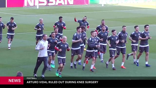 Vidal, nuovo infortunio al ginocchio: sarà operato, rischia la semifinale col Real Madrid Vidal, nuovo infortunio al ginocchio: sarà operato, rischia la semifinale col Real Madrid
