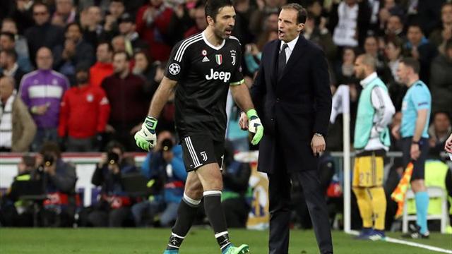 Allegri: "A Buffon le hizo bien la noche de Madrid"