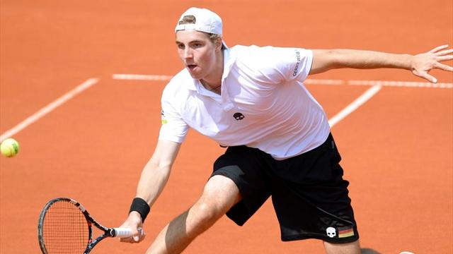 Struff locker weiter, Schwerstarbeit für Thiem
