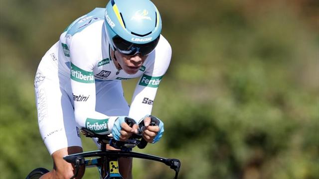 Miguel Ángel López fue "Supermán" en Alpe di Pampeago, Sosa nuevo líder
