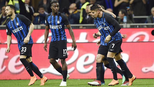 L'Inter domina uno spento Cagliari: 4-0 e rincorsa Champions sempre viva