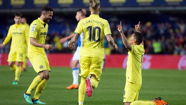 2-1. El Villarreal recupera la sonrisa ante un inofensivo Leganés