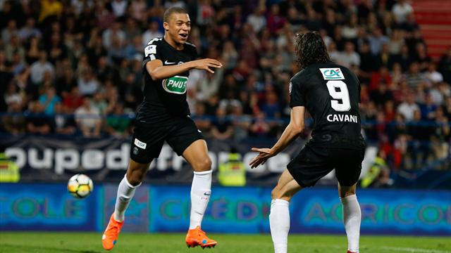 Mbappé trascina il PSG in finale di Coppa contro i dilettanti del Les Herbiers