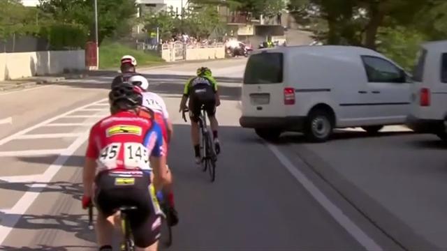 Tour de Croacia 2018: La maniobra de Nielsen que evitó un gravísimo accidente Tour de Croacia 2018: La maniobra de Nielsen que evitó un gravísimo accidente