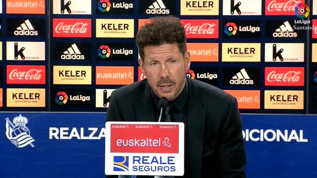 Simeone advierte de los errores fuera de casa y pide corregirlo, sobre todo en la Europa League Simeone advierte de los errores fuera de casa y pide corregirlo, sobre todo en la Europa League