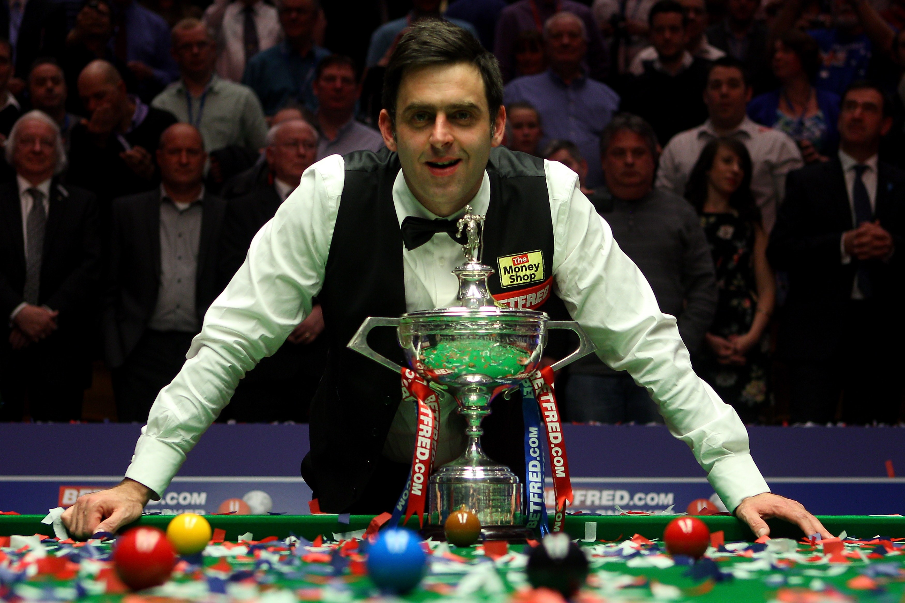 Ronnie O'Sullivan - World Championship winner in 2012