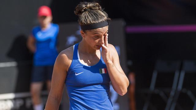 Sara Errani esce di scena: sconfitta in due set con l’ungherese Babos