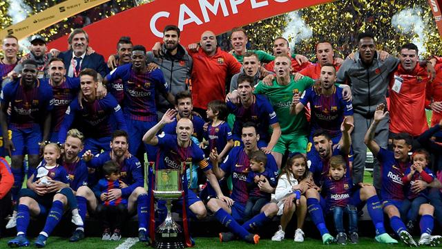 Il Barcellona fa 30! Siviglia distrutto 5-0, blaugrana alla quarta coppa di Spagna consecutiva