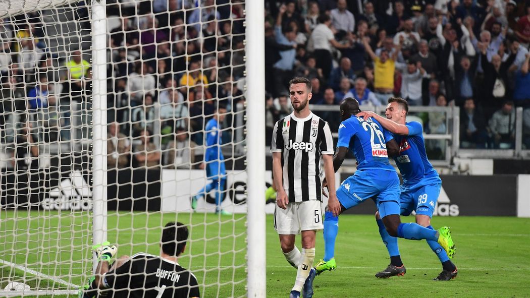 Resultado de imagen de Juventus 0 - 1 Nápoles