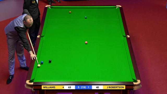 Wie geht das denn? Die irrsten Glückstreffer der Snooker-WM Wie geht das denn? Die irrsten Glückstreffer der Snooker-WM