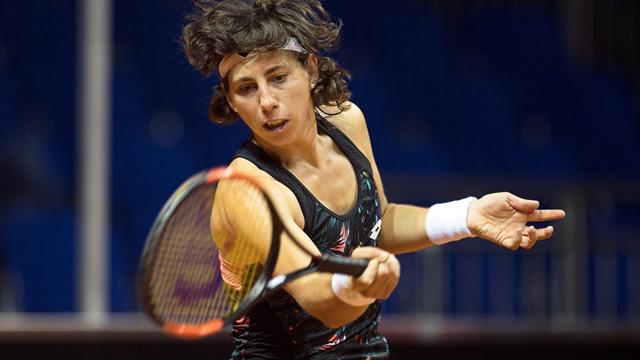 WTA Stuttgart, Veronika Kudermetova-Carla Suárez: Derrota de las que duelen (7-6(5) y 6-2)