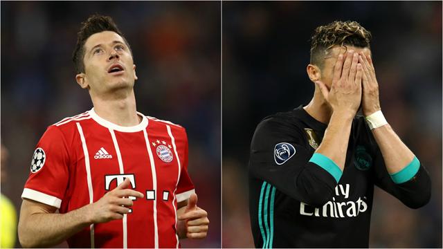Attendus, Cristiano Ronaldo et Lewandowski sont tous les deux passés à côté
