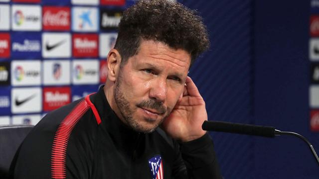 Simeone: "Si sigue Griezmann, seremos más competitivos" Simeone: "Si sigue Griezmann, seremos más competitivos"
