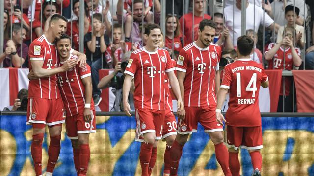 Bundesliga, Bayern Múnich-Eintracht Frankfurt: Goleada antes de buscar el milagro (4-1)
