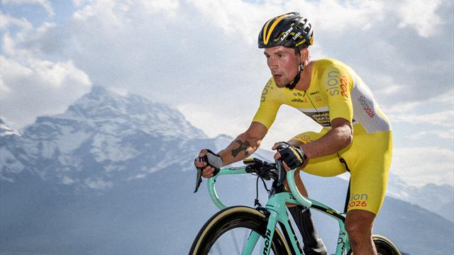 Ex-Skispringer als Tour-Überraschung: Roglic fliegt jetzt Berge hinauf