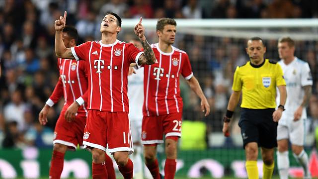Nouvelle main oubliée ? James a évité la polémique en inscrivant le but du 2-2