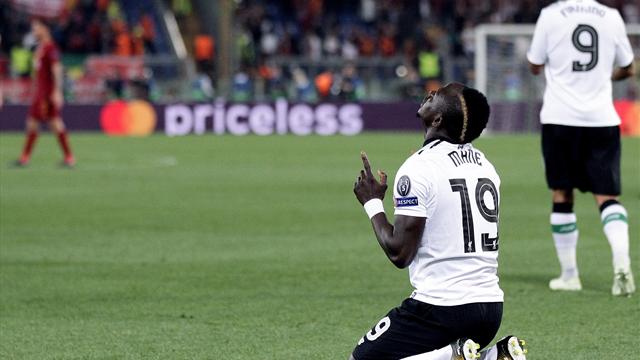 Mané qui douche l’Olimpico, Nainggolan dans tous ses états : Tous les buts de Roma-Liverpool