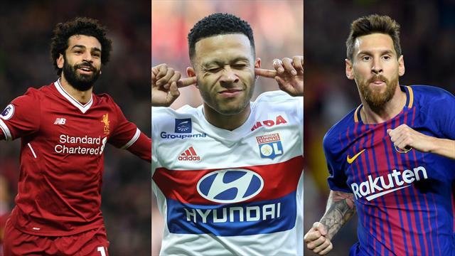 Salah, Depay, Messi… Votez pour le meilleur joueur d’Europe du mois d’avril