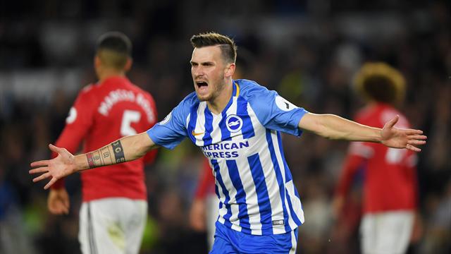 United s’est laissé surprendre à Brighton