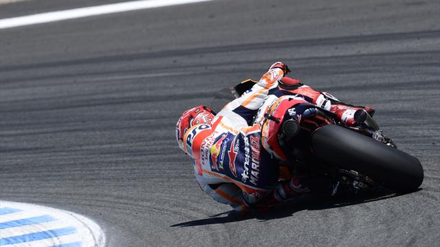 Marquez il più veloce: c'è sempre lui davanti, ma Dovizioso è attaccatissimo