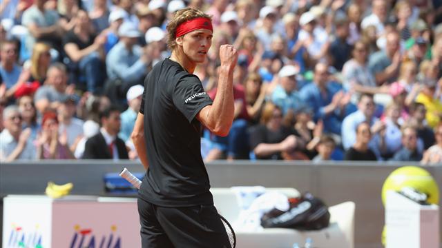 Zverev ouvre enfin son compteur