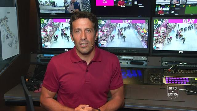 Giro de Italia 2018: Juan Antonio Flecha explica cómo Viviani salvó la maniobra de Bennett Giro de Italia 2018: Juan Antonio Flecha explica cómo Viviani salvó la maniobra de Bennett