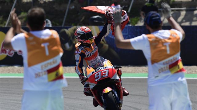 Marquez impérial, Zarco opportuniste
