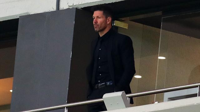 Simeone no estará en el banquillo en la final: El TAS rechaza la suspensión cautelar de su sanción