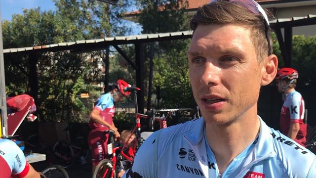 Von wegen Giro-Ruhetag: Tony Martin leicht im Reisestress Von wegen Giro-Ruhetag: Tony Martin leicht im Reisestress